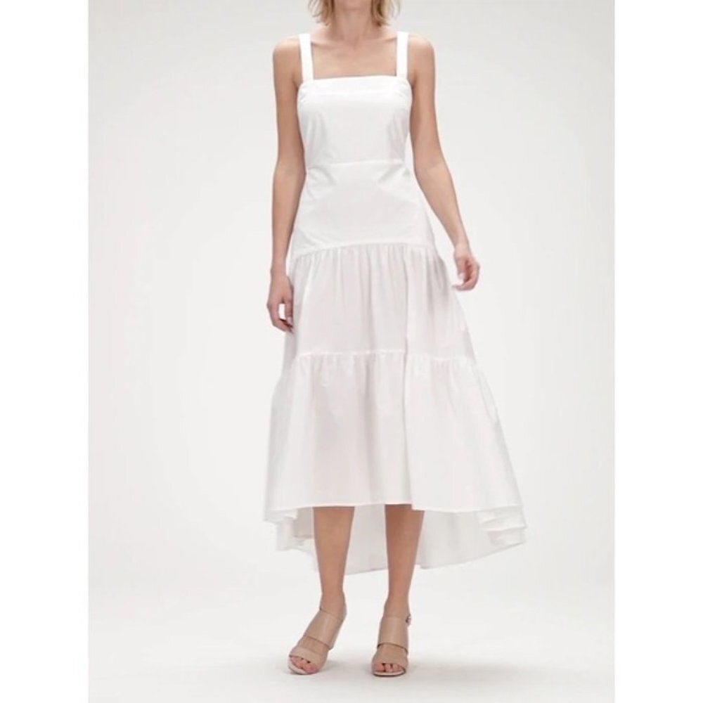 Banana Republic Tiered High-Low Maxi Dress (NWT)